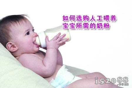 如何选购人工喂养宝宝所需的奶粉